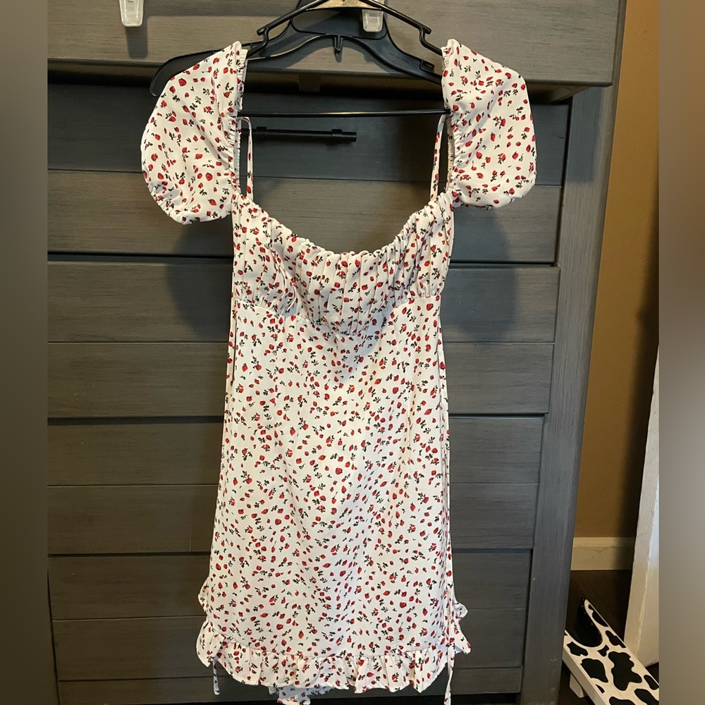 fashion nova floral mini dress